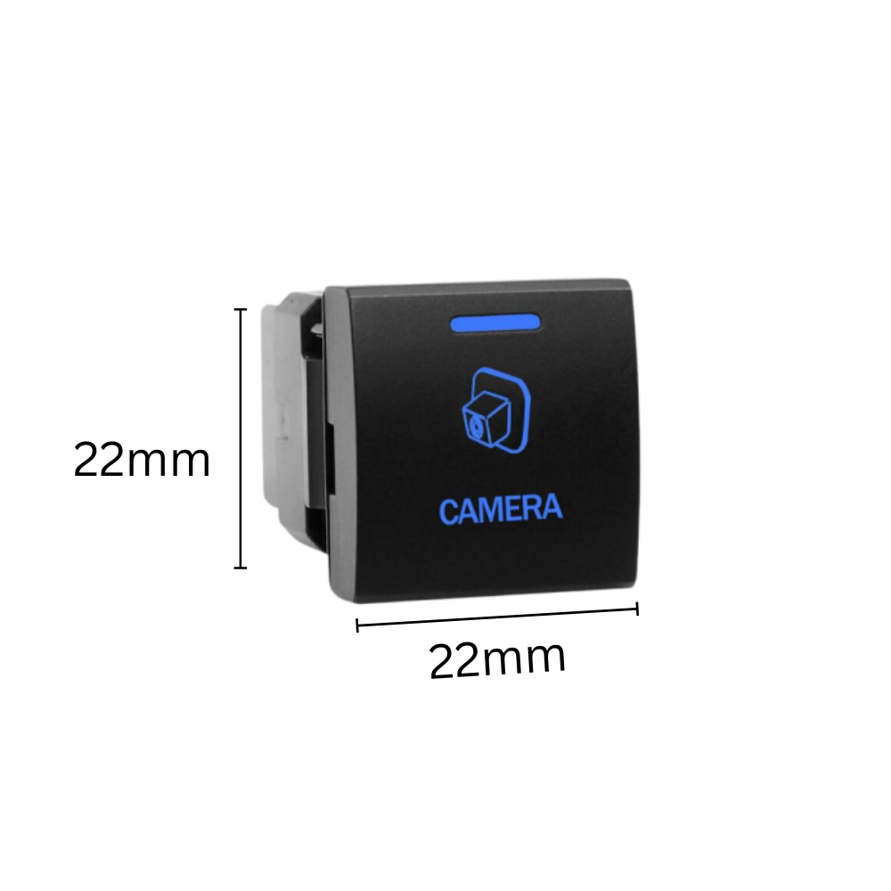 SELECTION: Square Reverse Camera Dash Panel Switch: Toyota Vehicles