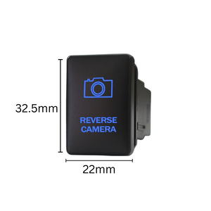 SELECTION: Rectangle Reverse Camera Dash Panel Switch: Toyota Vehicles