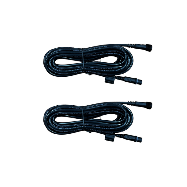 2 extension cables included in the polaris LED camping light bar kit