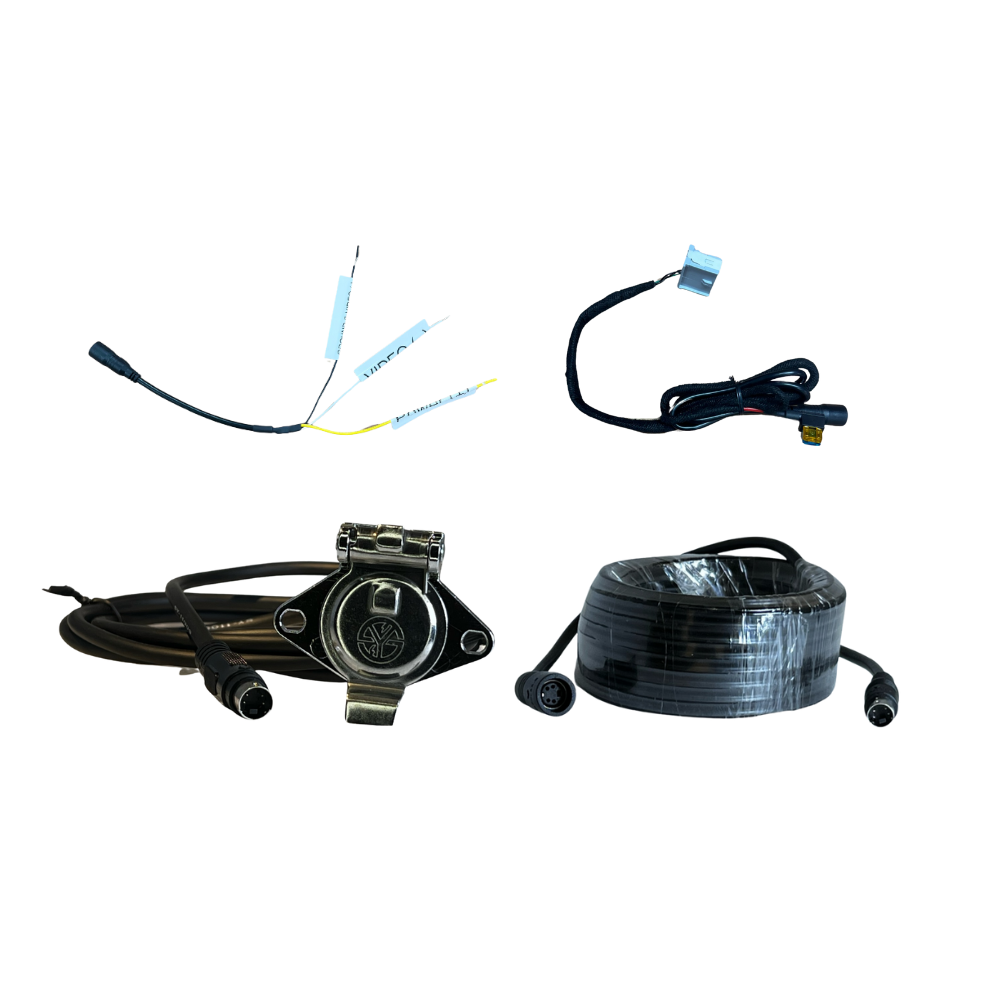 BYK: hardwire cable, cluster plug, 7m ext, 2mWOZA,