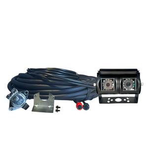 Dual Caravan Camera with 10 metre Dual WOZA cable
