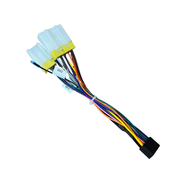 16 Pin Polaris Wiring Harness to suit Select Nissan Patrol models (1997-2009) with OEM Single DIN Radio