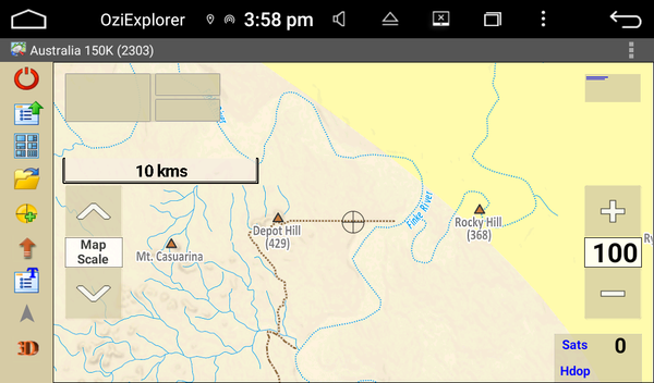 OziExplorer 1:150K Topographical Map Package