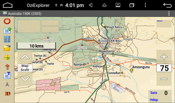 OziExplorer 1:150K Topographical Map Package