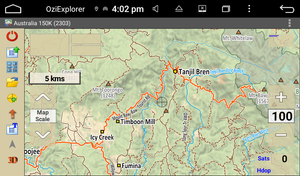 OziExplorer 1:150K Topographical Map Package