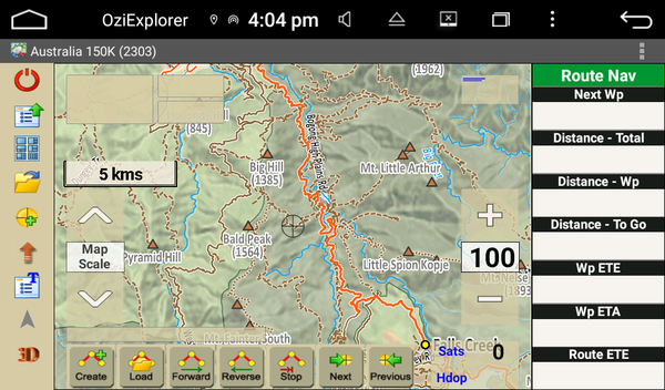 OziExplorer 1:150K Topographical Map Package