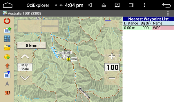 OziExplorer 1:150K Topographical Map Package
