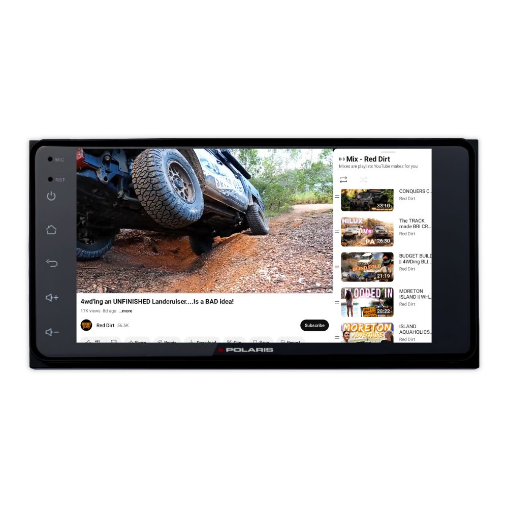 Toyota 7" Universal Head Unit (fits 200mm radios)