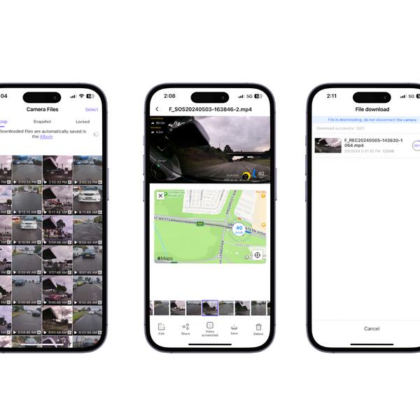 Mirror Mount Dash Camera Kit