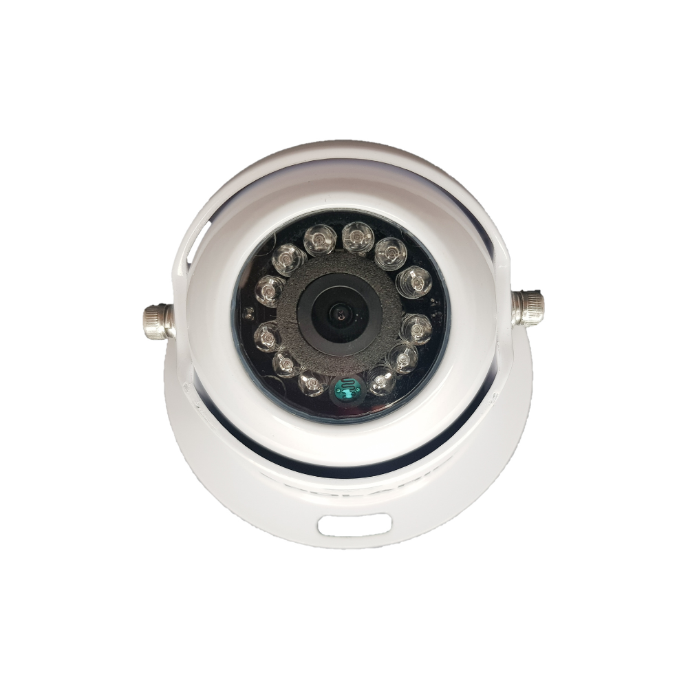 White Round Infrared Camera